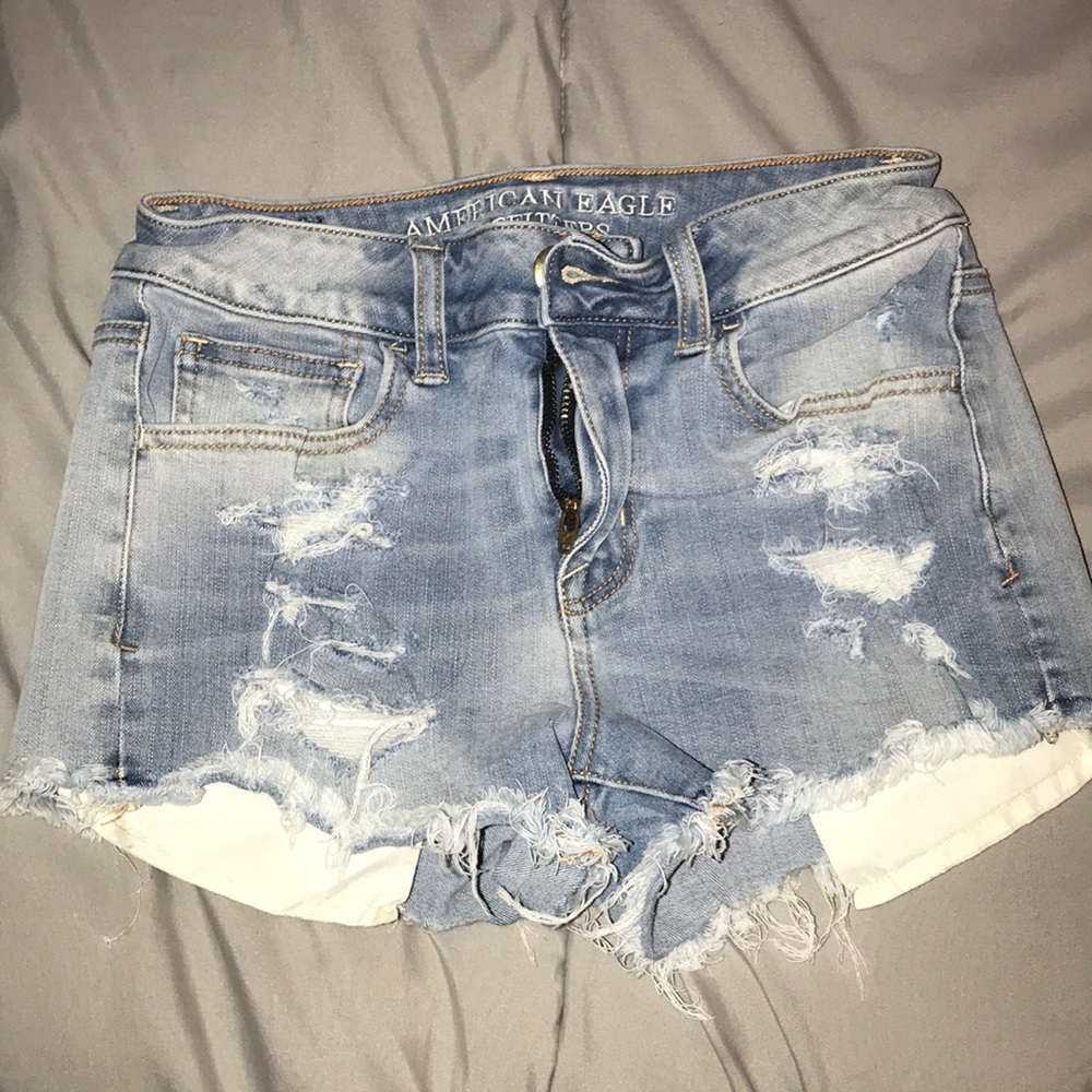 High Waisted Jean Shorts